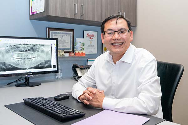 Dr. Vinh Le at Picasso Dental Care.